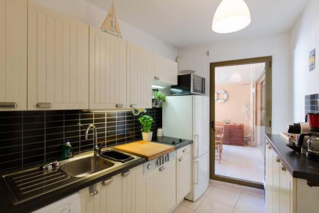 St Roch 2 - Appart 300 M De La Gare, Clim, Terrasse, Garage Antibes Eksteriør bilde
