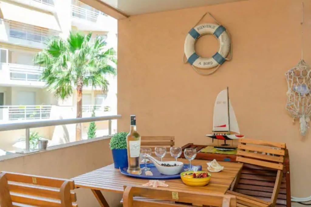 St Roch 2 - Appart 300 M De La Gare, Clim, Terrasse, Garage Antibes Eksteriør bilde