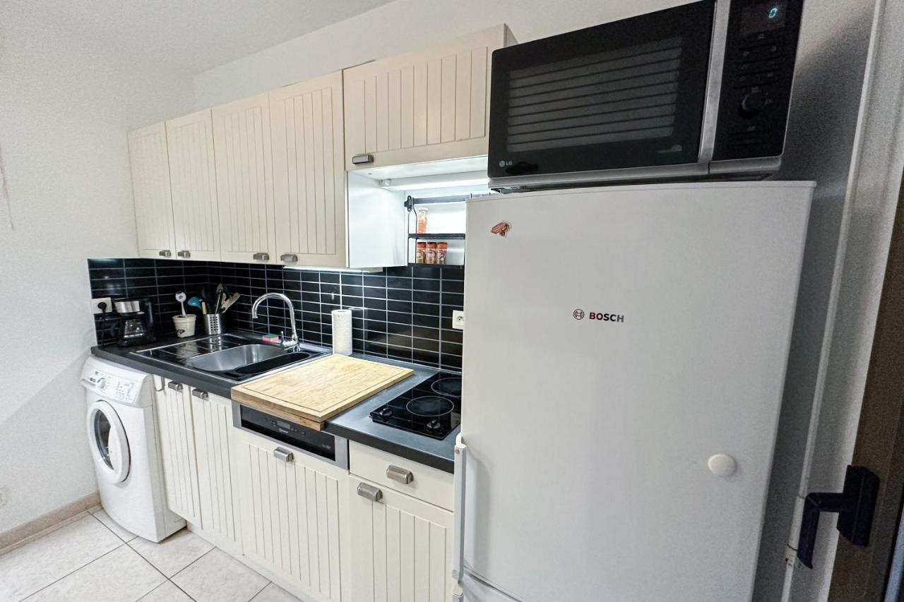 St Roch 2 - Appart 300 M De La Gare, Clim, Terrasse, Garage Antibes Eksteriør bilde